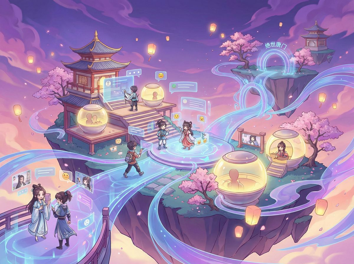 网红主播社区互动视频